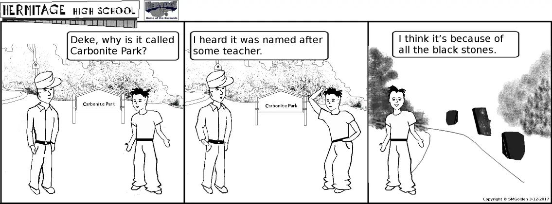 Comic strip: Carbonite