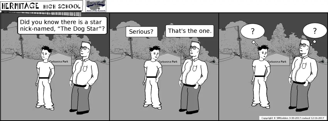 Comic strip: Serious?
