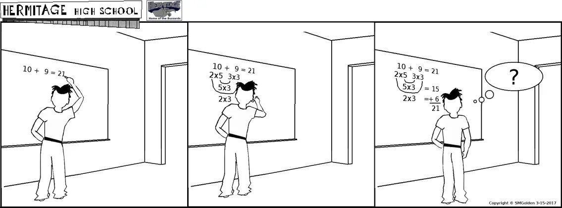 Comic strip: Twenty-one?