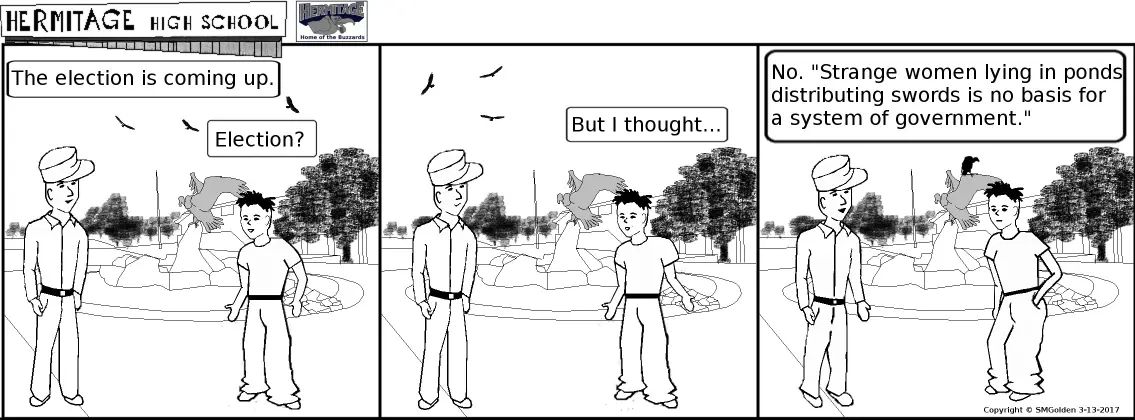 Comic strip: Election